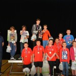 podium double - 14 ans